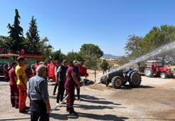 Manisa'da orman yangınlarına karşı 3 tonluk kuvvet! 3 kooperatife teslim edildi