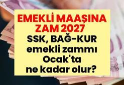 EMEKLİ MAAŞINA ZAM 2027 | SSK, BAĞ-KUR emekli zammı Ocak'ta ne kadar olur? Emekli maaşı zam hesaplaması için tahminler