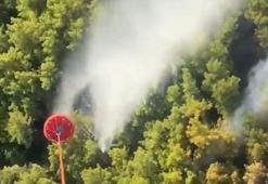 Manavgat'ta orman yangını çıktı! Ekipler havadan ve karadan müdahale ediyor