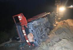 Adana'da orman yangını sürüyor! Alevlere müdahale eden arazöz devrildi: 2 işçi yaralandı