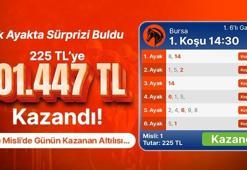 İlk Ayakta Sürprizi Buldu 225 TL’ye 101.447 TL Kazandı! İşte Misli’de Günün Kazanan Altılısı…