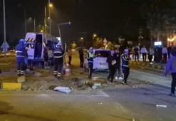 Düğün dönüşü meydana gelen feci kazada 21 kişi yaralandı