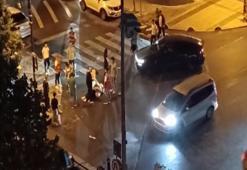 Esenyurt'ta korkunç kaza: Motosiklet otomobile daldı!
