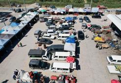Bu pazarda komisyoncu yok! Tarladan toplanan ürünler dakikalar içinde tezgaha iniyor