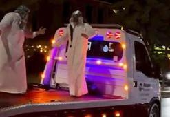 Gençlerin çekici üzerindeki dansı pahalıya patladı