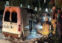 Beşiktaş'ta seyir halinde yanmaya başladı: İtfaiye güçlükle müdahale etti