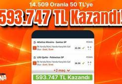 4 maçın tamamını bildi, 593.747 TL kazandı…