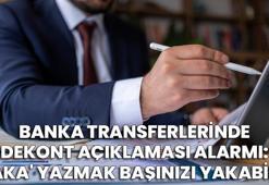 Banka transferlerinde İBAN'da 'dekont açıklaması' alarmı: Gelişigüzel kelimeler vergi cezası getirebilir!