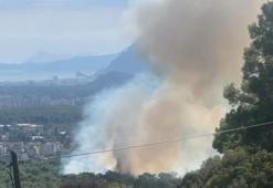 Antalya'da korkutan orman yangını!