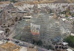 UNESCO Mirası Kapadokya’da riskli peribacaları için harekete geçildi