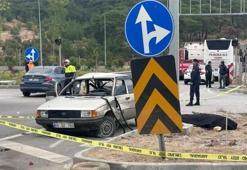 Çanakkale'de feci kaza! Otobüs ile otomobil çarpıştı: 2 ölü