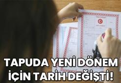 TAPUDA YENİ DÖNEM İÇİN TARİH DEĞİŞTİ! Ev ve arsa satışında ödeme sistemi 1 Aralık'ta değişecek