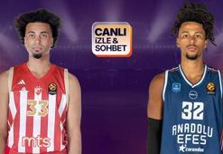 Anadolu Efes, EuroLeague'de Kızılyıldız deplasmanında! Maçın heyecanı canlı yayın ile Misli'de
