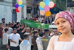 Aydın'da acı ölüm! 9 yaşındaki Ada, balonlarla son yolculuğuna uğurlandı