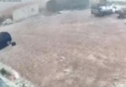 Şiddetli fırtına ve sağanak tarım arazilerine zarar verdi