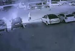 Elinde benzin bidonuyla gelip oto galerideki 6 aracı ateşe verdi