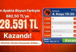 Son Ayakta Boyun Farkıyla 682,50 TL’ye 128.591 TL Kazandı! İşte Misli’de Günün Kazanan Altılısı…