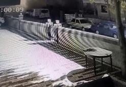 Maltepe’de 7 katlı binada meydana gelen çökme güvenlik kamerasında