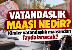 VATANDAŞLIK MAAŞI NEDİR? Kimler vatandaşlık maaşından faydalanacak? Şartlardan yararlanmak için gelir sınırı kaç TL? İşte yeni gelişmelerle vatandaşlık maaşı detayları