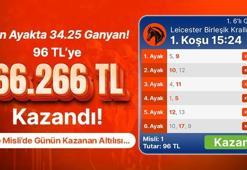 Son Ayakta 34.25 Ganyan! 96 TL’ye 66.266 TL Kazandı! İşte Misli’de Günün Kazanan Altılısı…