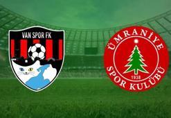 VANSPOR FK ÜMRANİYESPOR MAÇI HANGİ KANALDA? Vanspor - Ümraniyespor maçı ne zaman, saat kaçta, nerede oynanacak?