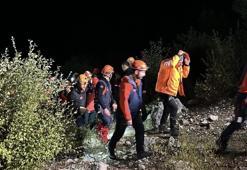 Isparta'da Yazılı Kanyon'da hayatını kaybeden şahsın cansız bedenine ulaşıldı
