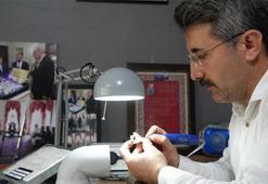 Erzurum'da üretiyor, dünyada tek! Nöbetten çıkıp tezgah başında saatlerce işliyor, bitmesi 5 ay sürüyor