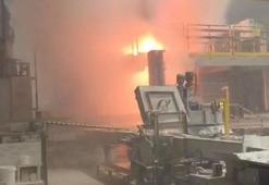 Sakarya'da alüminyum fabrikasında meydana gelen patlamada 2 kişi yaralandı