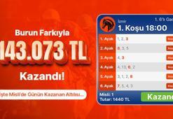 Burun Farkıyla 143.073 TL Kazandı! İşte Misli’de Günün Kazanan Altılısı…