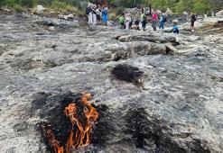 Antalya'daki Yanartaş'ta büyük değişim! Yıllardan beri turistlerin uğrak noktası