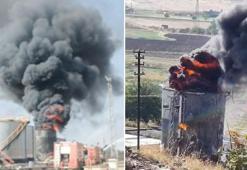 Siirt’teki petrol kampında çıkan yangın söndürüldü! Soğutma çalışmaları sürüyor