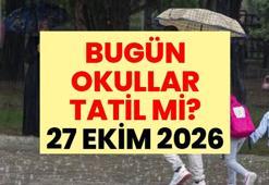 BUGÜN OKULLAR TATİL Mİ? 27 Ekim 2026 Salı İstanbul, Kocaeli, Antalya ve diğer illerde okul var mı? Valiliklerden son dakika açıklamaları