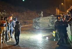 Otomobilin şarampole yuvarlandığı kazada 1 kişi hayatını kaybetti