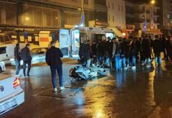 Otomobil ile motosiklet çarpıştı kazada 2 kişi yaralandı
