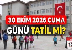 30 Ekim (yarın) okullar tatil mi? 30 Ekim 2026 Cuma resmi tatil mi, idari izin var mı?