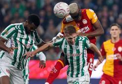 Konyaspor - Galatasaray maçında 4 gol ve 1 penaltı vardı