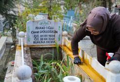 Gümüşhane'de yürekleri ısıtan iyilik hareketi: Silinen mezar taşlarını tek tek yeniledi!