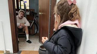 Uraz Kaygılaroğlu'na kızı Ada'dan sürpriz ziyaret! 