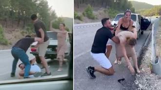 Yol ortasında dayak yedi sonra evlenme teklifi etti