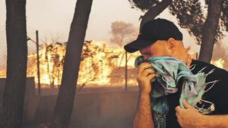 Yunanistan'da korkunç yangın! Türkiye'den komşuya yardım eli