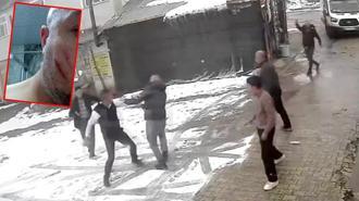 Karakoçan'da otobüs şoförü ile esnafın kavgasının sebebi ortaya çıktı! O anlar kamerada