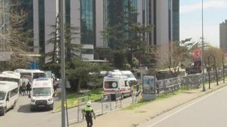 İsrail Konsolosluğu önünde çatışma! Şüphelinin vurulma anı kamerada