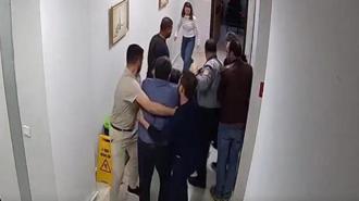 Eskişehir'de personeli darbeden hastane müdürü açığa alındı! Kan donduran görüntüler kamerada