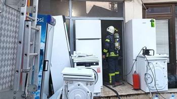 Karamürsel'de iş yerinde çıkan yangın söndürüldü