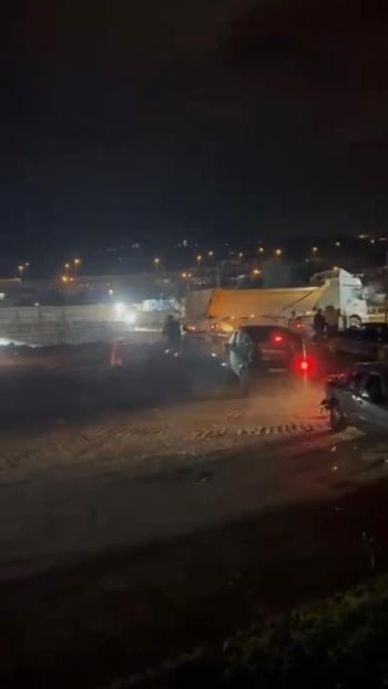 Kocaeli'de bir şeye sinirlendi, ortalığı birbirine kattı!