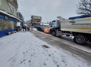 Bursa’da 129 mahalle yolu ulaşıma açıldı