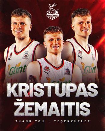 Manisa Basket'te Zemaitis gitti
