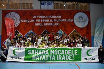 Yeşilay Haftası'nda spor müsabakaları