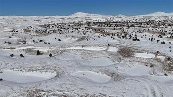 Torosların 'beyaz altını'! Dev obruklar böyle görüntülendi