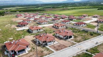 Malatya'da depremin yıktığı mahalle ayağa kaldırıldı: 'Cumhurbaşkanımız bize villa gibi ev yaptı'